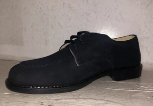 Boys Navy Blue Italian Dress Shoes - Picture 1 of 6