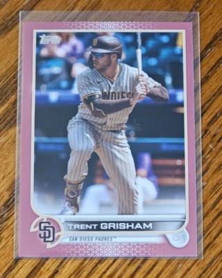 Trent Grisham -2022 Topps Series Two Mother's Day Pink #/50 No.440 -SD Padres - Image 1 of 2