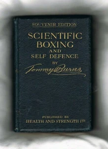 SUPER SELTEN 1908 SCHWERGEWICHT CHAMPION TOMMY BURNS Boxbuch Boxer Jack Johnson - Bild 1 von 3