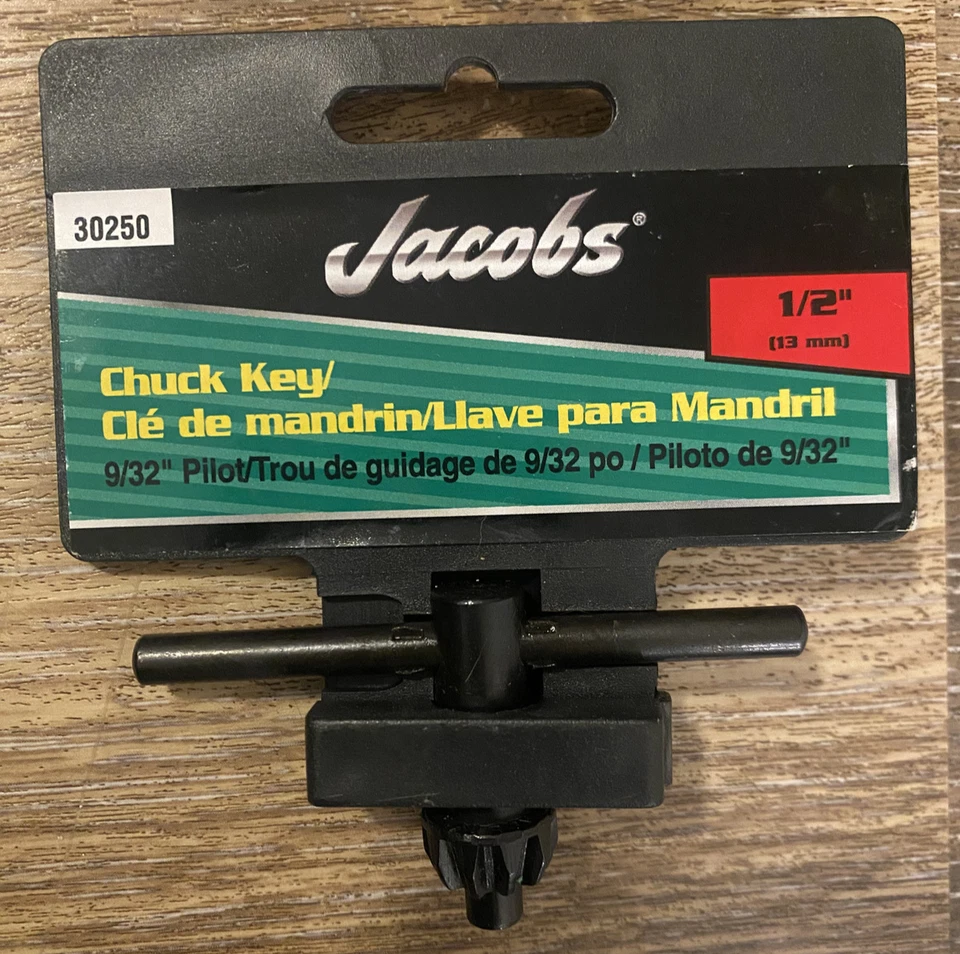 Jacobs 1/2 in. X 9/32 in. KK Chuck Key T-Handle Steel - Image 1 of 1