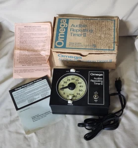 Vintage Omega Audible Repeating Timer II Darkroom 461-010 Tested Working Photo - Picture 1 of 11