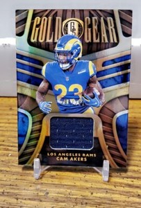 2021 Gold Standard Cam Akers Gold Gear Jersey /299