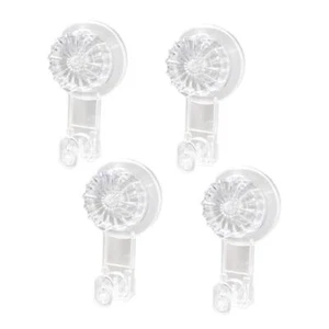 4 Pack Suction Cup Wreath-Hooks,22 LB Heavy Duty Waterproof Removable Vacuum - Picture 1 of 7