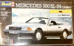 Revell 7332 Mercedes 300 SL-24 Cabrio Kit Ricostruita 1:24 Conf. Orig. HT0 Å - Foto 1 di 1