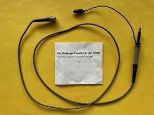Tastkopf X 100 Analog MESS SONDE Oscilloscope HAMEG HM 4 3 2 oVp Box 80 Probe M - Bild 1 von 1