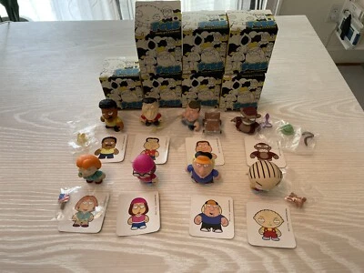 Kidrobot Family Guy Mini Serie 1 3" Figura Vinilo Caja Abierta Lote de 6 Foto 1 de 4