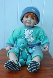 BOY PORCELAIN DOLL “Stewart ROSS- Vanity Fair” - Picture 1 of 8