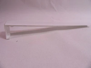 White Fascia Joint Straight Single Ended Board Cap Cover 300mm Deeplas #25D538 - Picture 1 of 3