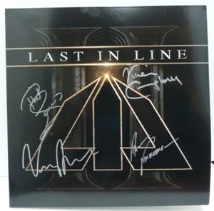 Cubierta de LP autografiada firmada por Vivian Campbell Last In Line garantizada - Imagen 1 de 1