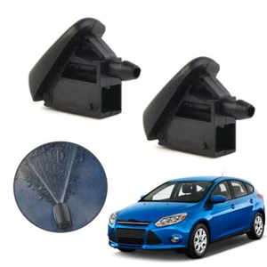 2x Limpiaparabrisas delantero Boquilla Lavadora Chorro para Ford Focus Mondeo Galaxy - Imagen 1 de 12