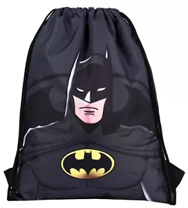 DC Comics - Bolso de cordón Batman Sakky Kids - Bolso escolar para niños - Imagen 1 de 6