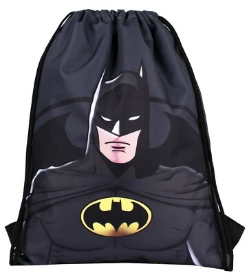 DC Comics - Sakky Kids Batman Kordelzugtasche - Schultasche für Kinder