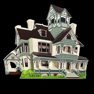 Allyn Mansion Delavan, Wisconsin 1997 Shelia's Collectibles Houses Regal Sitter - Bild 1 von 20