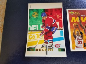 Mark Recchi Canadiens 1995 TSC Topps Stadium Club Members Only White Strip