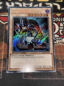 YUGIOH! Dark Magician SBCB-EN001 Secret Rare Speed Duel NM - Picture 1 of 1
