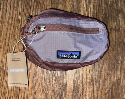 Mini Riñonera Patagonia Ultraligera Agujero Negro 49447 Dulse Malva Nueva con Etiquetas Foto 1 de 4