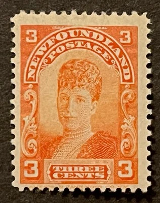Travelstamps: 1898 NEWFOUNDLAND STAMPS Sc# 83 Queen Alexandra, Mint MOGH - Image 1 of 4