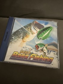 Sega Bass Fishing Dreamcast Game Disc with Manual and Front Sleeve UK PAL