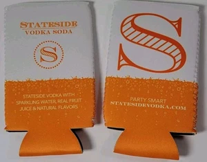 Stateside Vodka Slim RTD Koozies Lot Of 2 -New - Picture 1 of 1