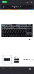 Logitech G915 LIGHTSPEED Tactile Switch, Tastatur, Mechanisch, Logitech GL TACTI - Bild 1 von 2