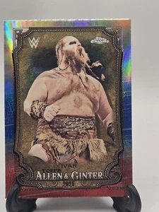 2025 Topps Chrome Ivar Allen & Ginter Red White Blue Refractor #AG-IVR /85 - Picture 1 of 6