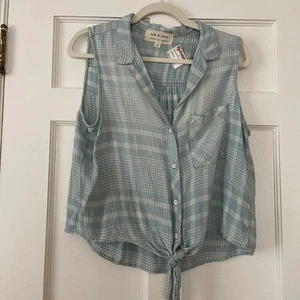 Cloth & Stone Top zum Binden vorne Gr. M Neu mit Etikett - Bild 1 von 3