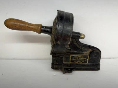 Antique Document Stamper- 19th Century Collector’s Showpiece!- Banking/Law - Image 1 of 4