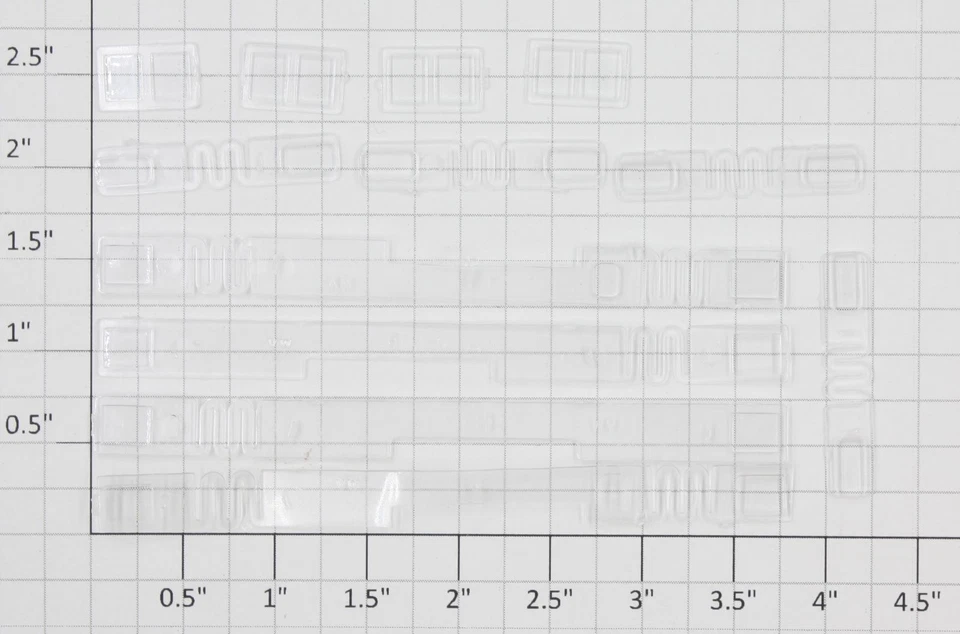 Juego de ventanas de cabina de visión ancha Athearn 53609 HO (10 paquetes de 12) Foto 1 de 1