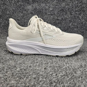 Brooks Ghost 17 Mujer’s Talla 7 Blanco Gris Entrenador Atlético Carretera Zapatos para Correr - Imagen 1 de 14