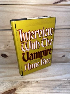 Interview With the Vampire Anne Rice 1976 Hardcover 1st First Book Club Edition - Picture 1 of 11