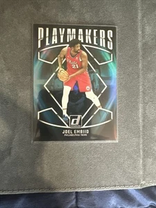 JOEL EMBIID Playmakers Holo Card #5 SSP Case Hit 2024-25 Donruss NBA Basketball - Picture 1 of 2