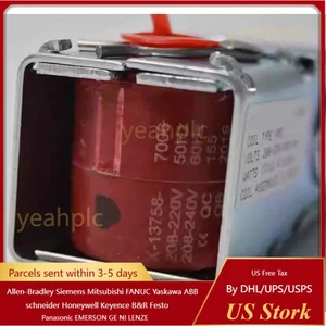 NEW EMERSON AMG X-13758-7006 Solenoid Valve Coil 208-240V US STOCK - Picture 1 of 3