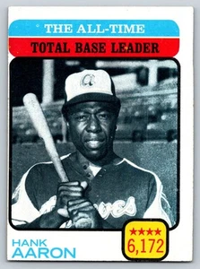 1973 Topps #473 The All-Time Total Base Leader - Hank Aaron - Picture 1 of 2