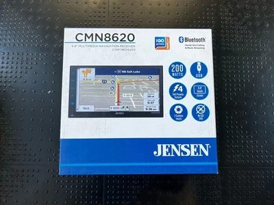 Jensen CMN8620 Multimedia  6.8" Digital Radio Navigation Bluetooth - Image 1 of 4