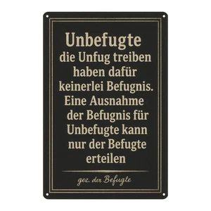 Metal Sign Point Quote, Premium Edition, 20x30cm, Shield, - Picture 1 of 3