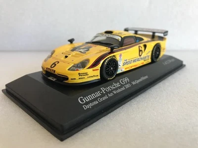PORSCHE Gunnar 911 GT1 Daytona 2003 McQueen-Minter (M360) MINICHAMPS 1/43 - Photo 1/4