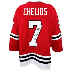 Chris Chelios autographed signed inscribed jersey NHL Chicago Blackhawks JSA COA - Picture 1 of 4