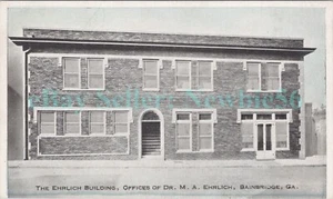 Bainbridge Georgia GA - DR. M.N. EDIFICIO EHRLICH - Postal - Imagen 1 de 2