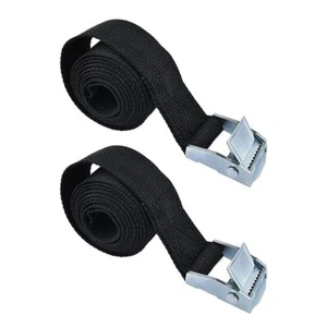 2 Pack 1"x3.3' Adjustable Lashing Straps w/ Buckles Tie Down Straps for Car Boat - Picture 1 of 7
