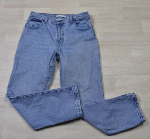 Y2K Tommy Hilfiger Jeans High Rise Light Wash 10 VTG 2000s Straight Leg - Picture 1 of 12