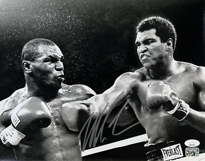Mike Tyson Signed Autographed 11x14 Photo JSA & Mike Tyson Authentic Ali - Image 1 of 2