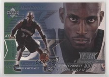 2000-01 Upper Deck Silver UD Exclusives /500 Kevin Garnett #195 HOF