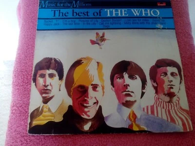 THE WHO.THE BEST OF.STEREO VINYL ALBUM.POLYDOR 2485206 1-1.DUTCH.VG CON.1966. - Image 1 of 4