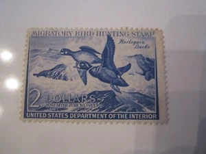 1952 U.S. HUNTING DUCK STAMP SCOTT RW-19 - MINT NH - OFC-2 - Picture 1 of 2