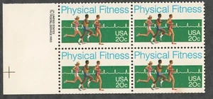US. 2043. Corredores, problema de condición física. Bloque de 4 "USPS". MNH. 1983 - Imagen 1 de 1