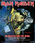 1990 Iron Maiden "No Prayer For The Dying" Album Release Industry Promo Ad Print