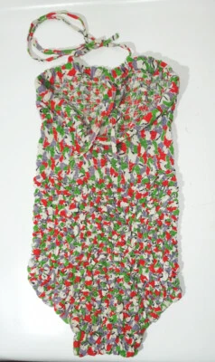 Винтажный купальный костюм 1950er 1960er стандартный эластичный - Изображение 1 из 4