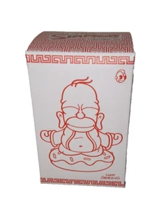 LootCrate Exclusive kidrobot Gold Vinyl Homer Simpson Budda Figure Sealed LUCK - Picture 1 of 7