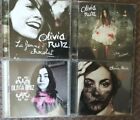 OLIVIA RUIZ - 3 CD ALBUMS/1 CD-DVD ALBUM + LIVE DVD