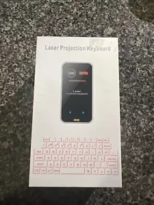 Bluetooth Wireless Keyboard Laser Projection Virtual Smartphone Tablet Laptop  - Picture 1 of 4